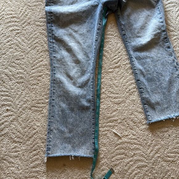 VERONICA BEARD CARLY KICK-FLARE JEAN IN PEBBLE STONE size 30 - Picture 14 of 17